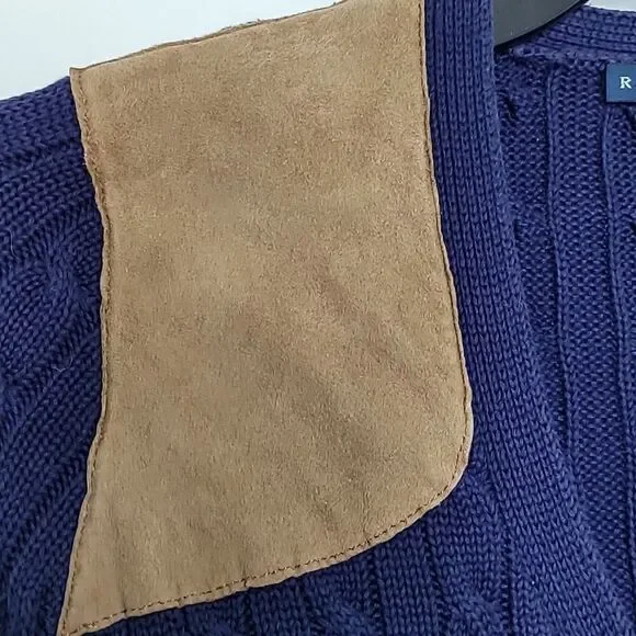 Vintage Ralph Lauren Button Down Cardigan Size Medium - Picture 6 of 10